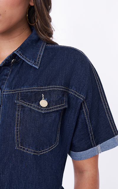 FERNANDA DENIM DRESS