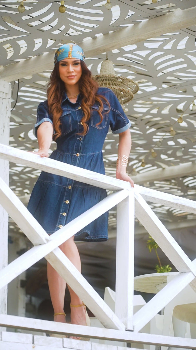 FERNANDA DENIM DRESS