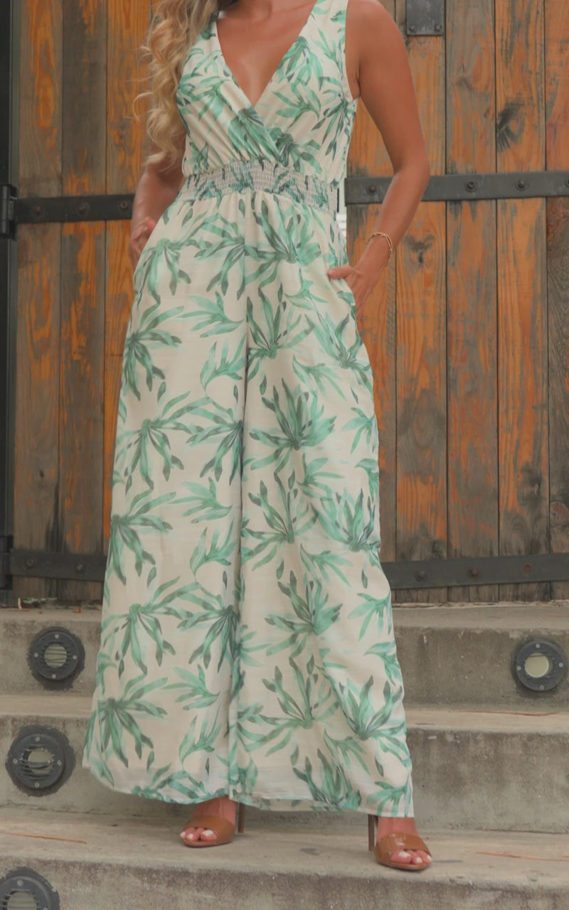 TROPICAL VIBES JUMPSUIT