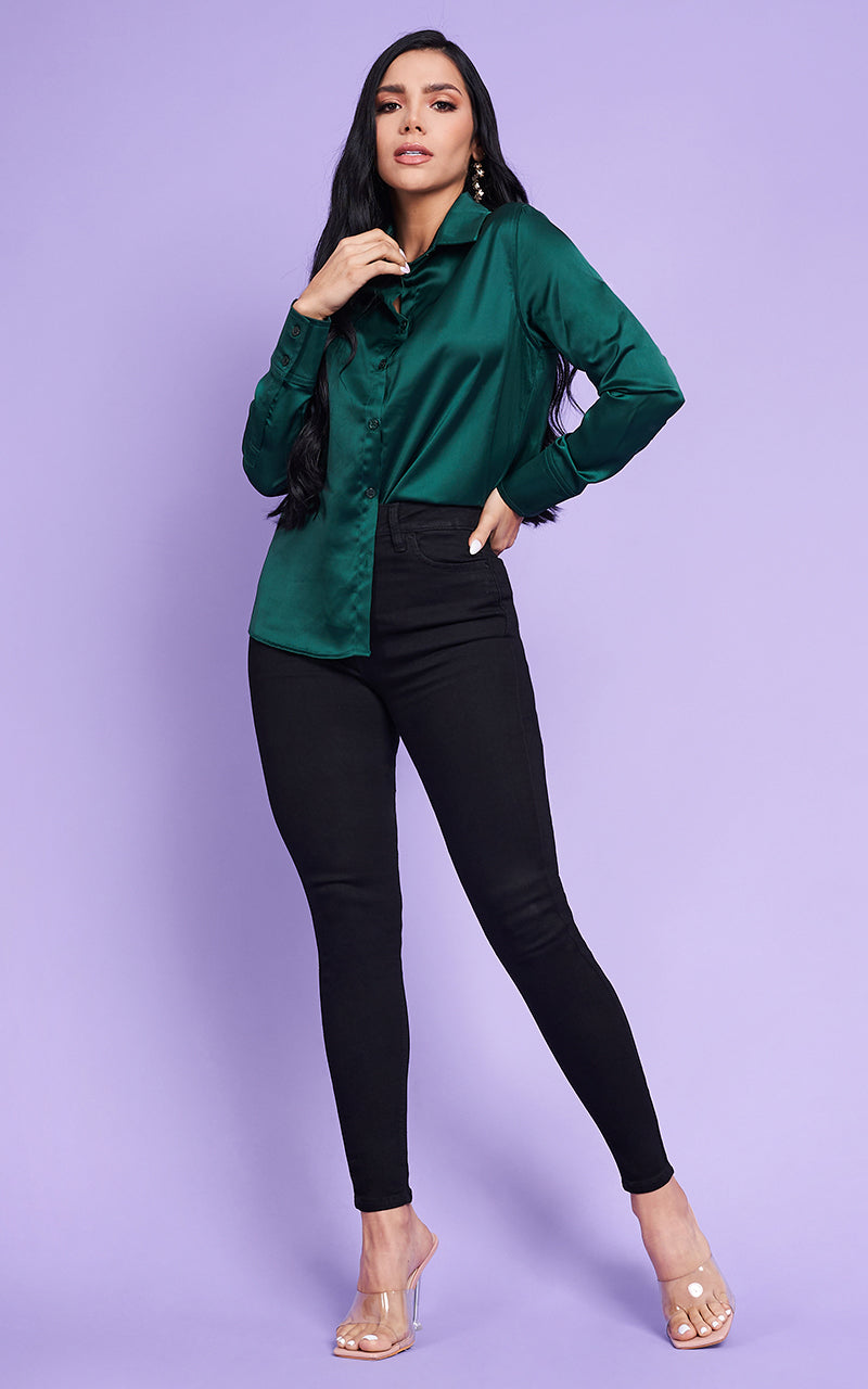 BASIC SKINNY ANKLE JEANS