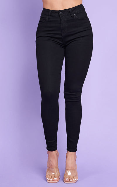 BASIC SKINNY ANKLE JEANS