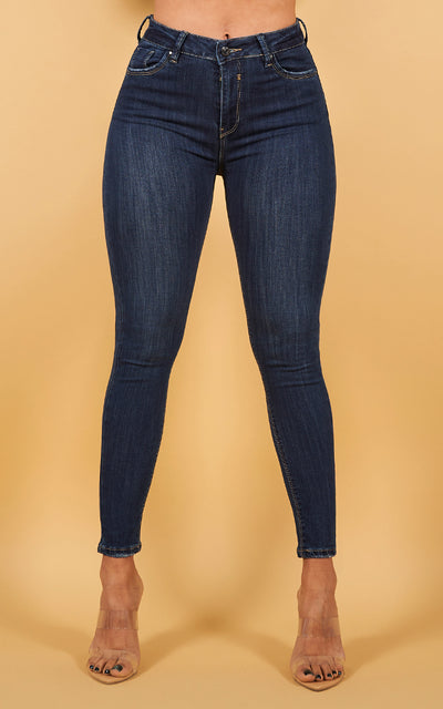 BASIC SKINNY ANKLE JEANS