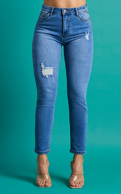 VINTAGE SKINNY ANKLE JEANS