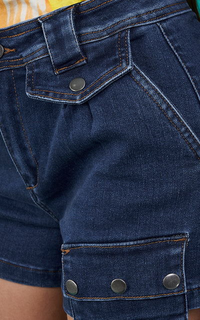 PIXIE DENIM SHORT